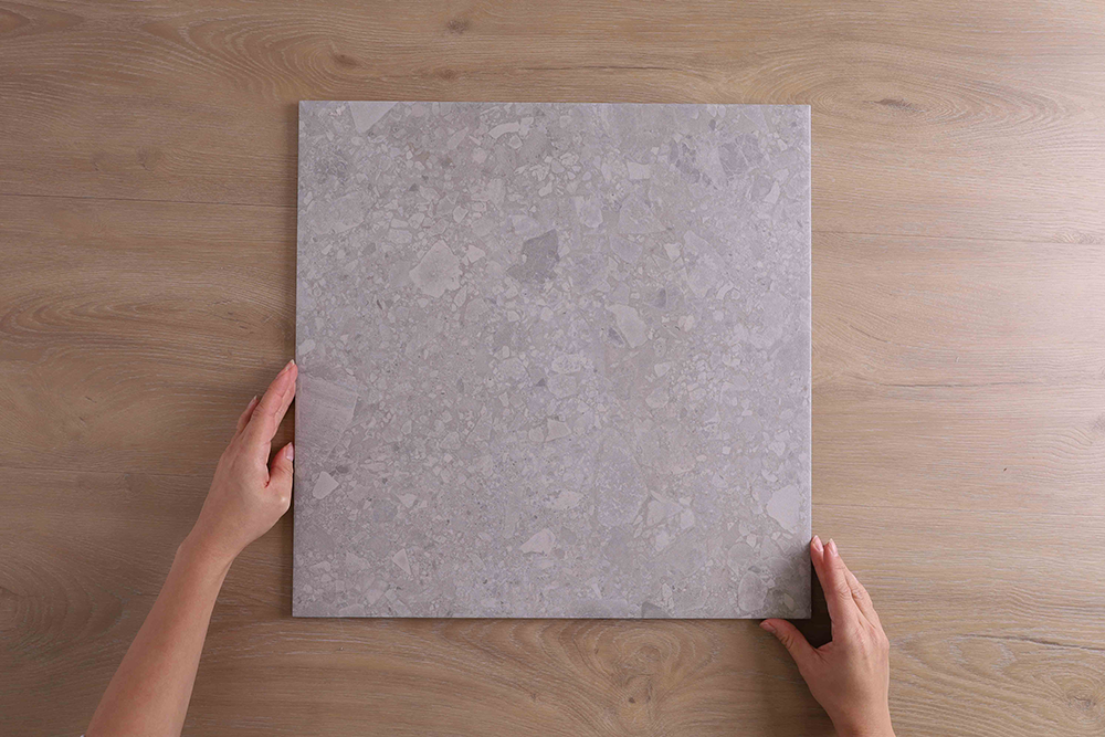 Pagewood Terrazzo Look Grey Matt External Tile