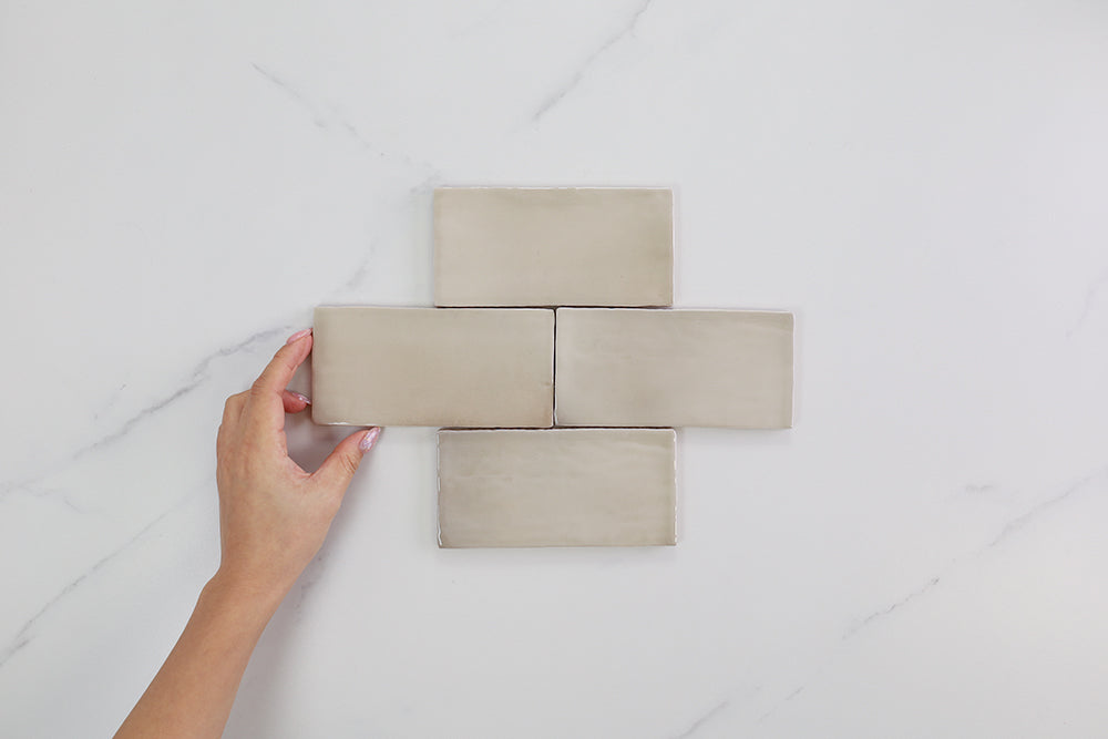 Palm Springs Beige Gloss Subway Tile