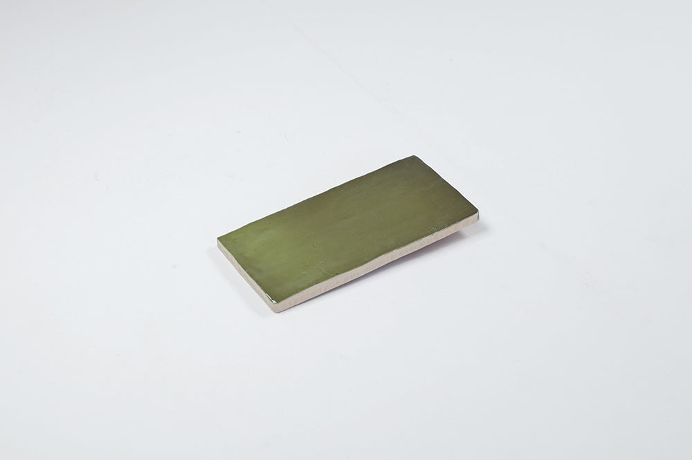 Palm Springs Green Gloss Subway Tile