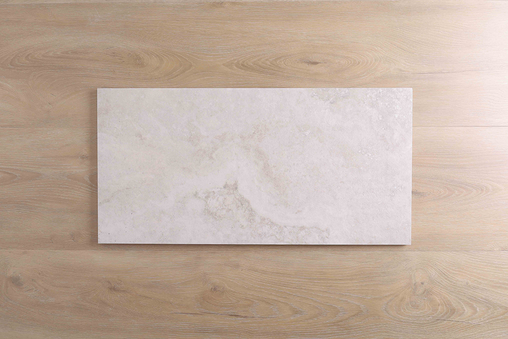 Retreat Travertine Look Grey External Matt Tile