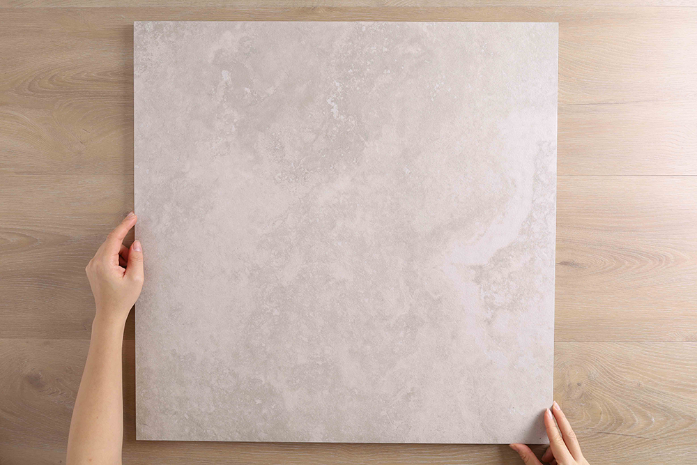 Retreat Travertine Look Grey External Matt Tile