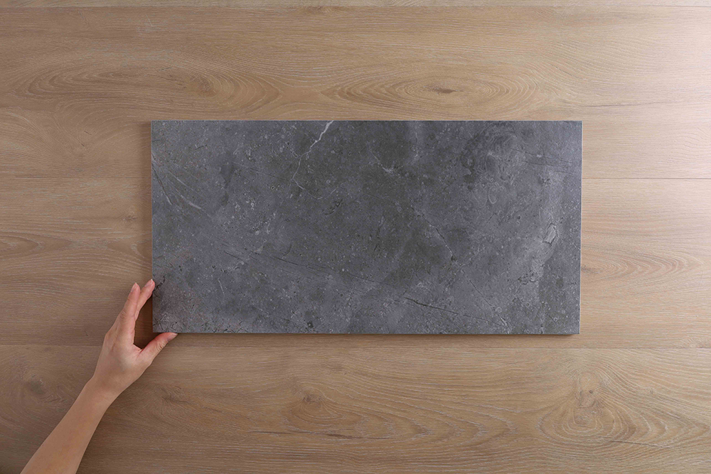 Rockhampton Matt Charcoal Stone Look Tile