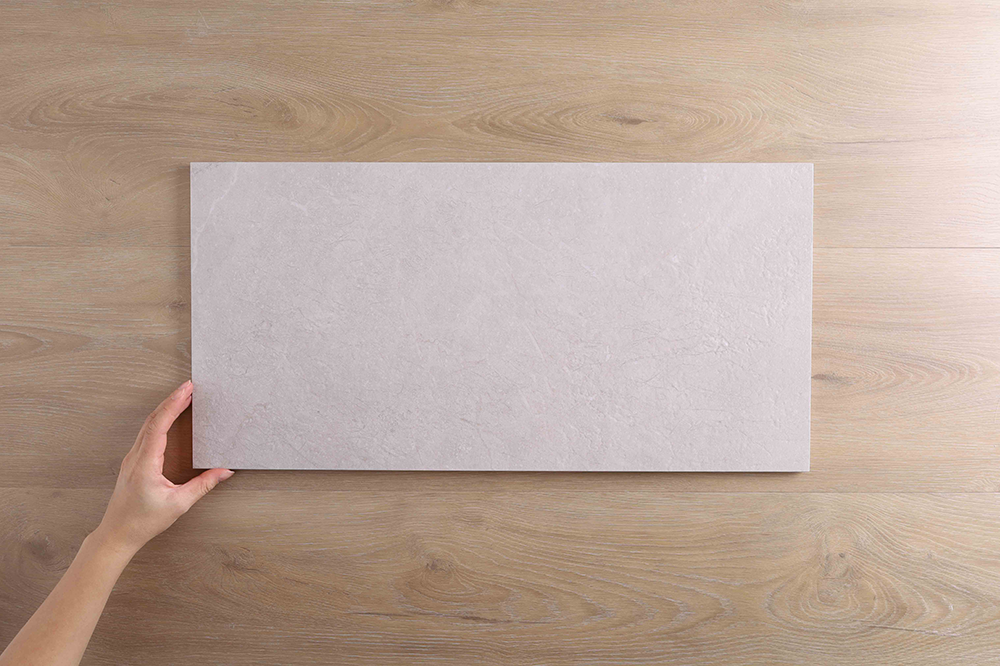 Rockhampton Matt White Stone Look Tile