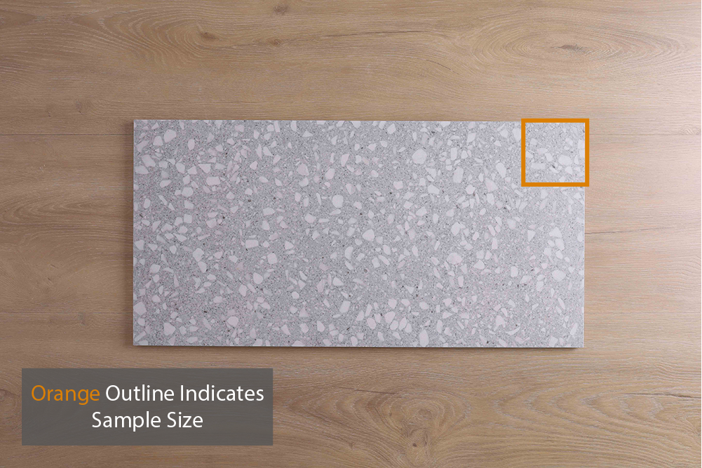Signia Light Grey Terrazzo Look Tile