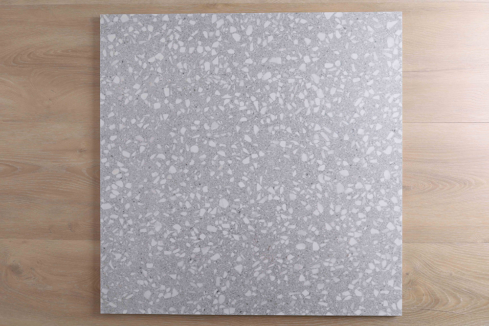 Signia Light Grey Terrazzo Look Tile