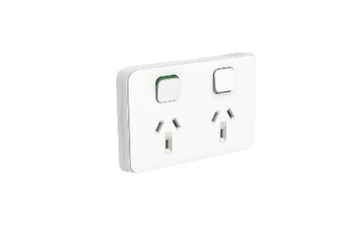 ADP Shaving Cabinet Power Point - White - Wellsons