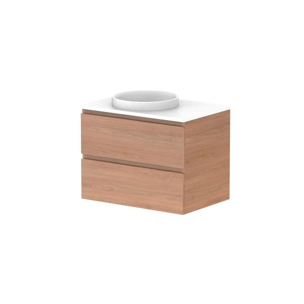 ADP Glacier All Drawer Twin Vanity With Solid Surface Top - Lite