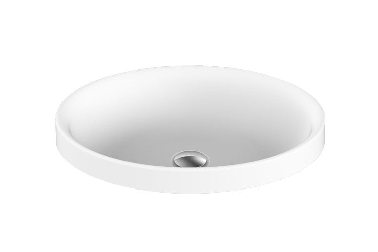 ADP Dignity Semi-Inset Basin - Gloss White - Wellsons