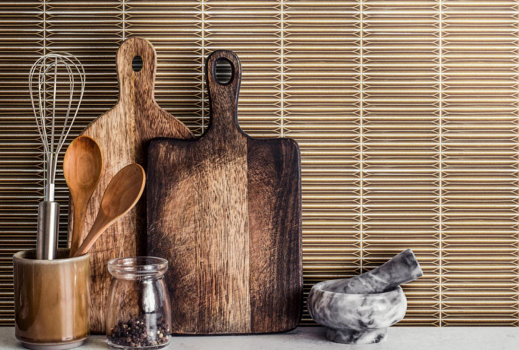 Brinx Kit kat Terracotta Gloss Mosaic Tile