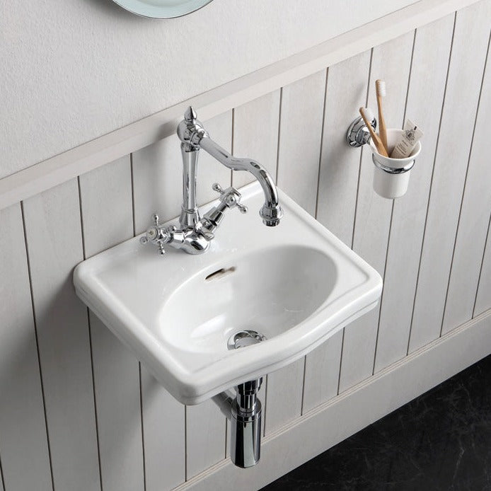 Turner Hastings Claremont 38x31 Basin - 1 Tap Hole