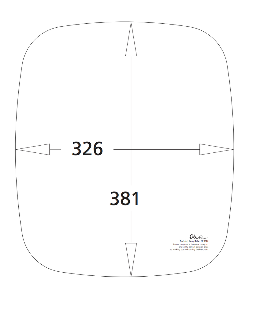 Oliveri Endeavour Standard Bowl Undermount Sink