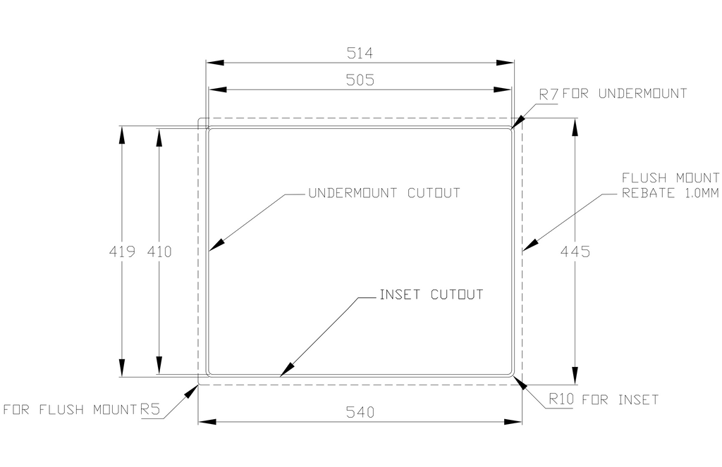 Oliveri Spectra Single Bowl Gunmetal Sink