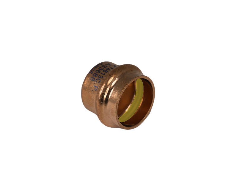 Copper Press End Cap Gas 25MM - Wellsons
