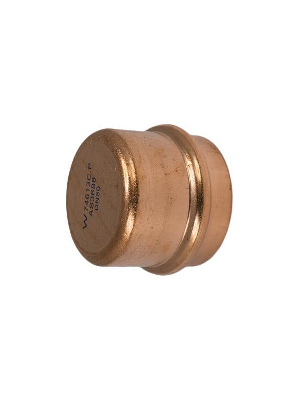 Copper Press End Cap Gas 50MM - Wellsons