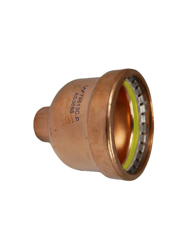 Copper Press End Cap Gas 65MM - Wellsons