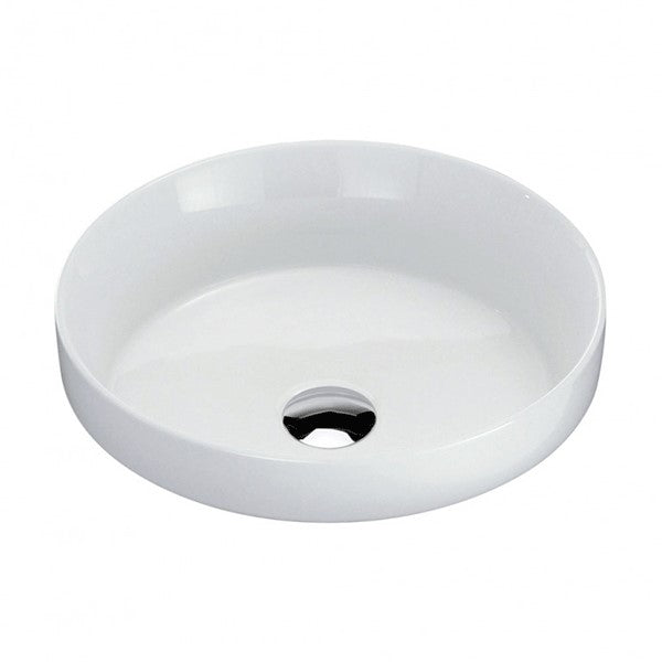 Fienza Reba Semi-Inset Basin - Gloss White - Wellsons