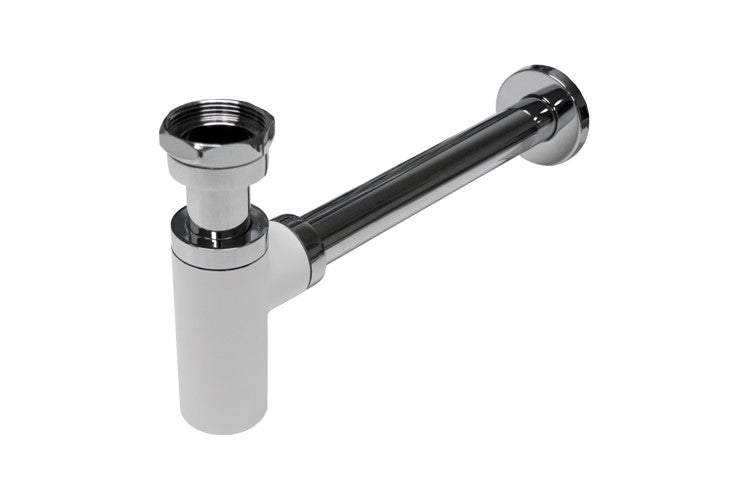 ADP Subway Bottle Trap - Chrome / Matte White - Wellsons