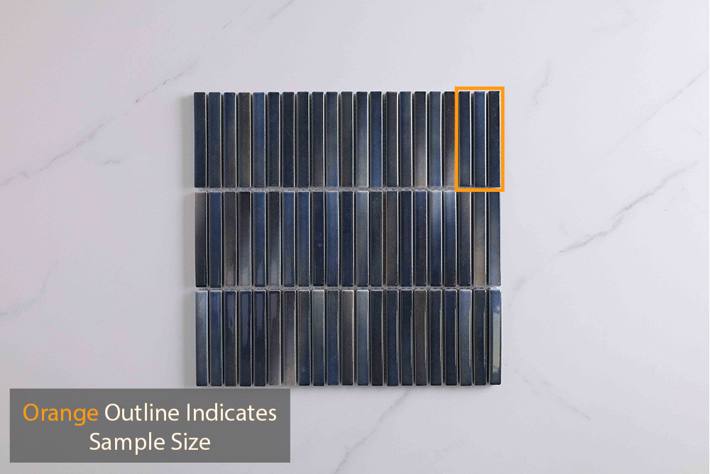 Byron Kit kat Marine Blue Mosaic Tile