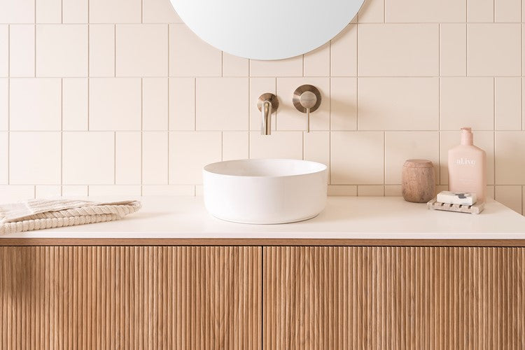 ADP Maggie Above Counter Basin - Matte White
