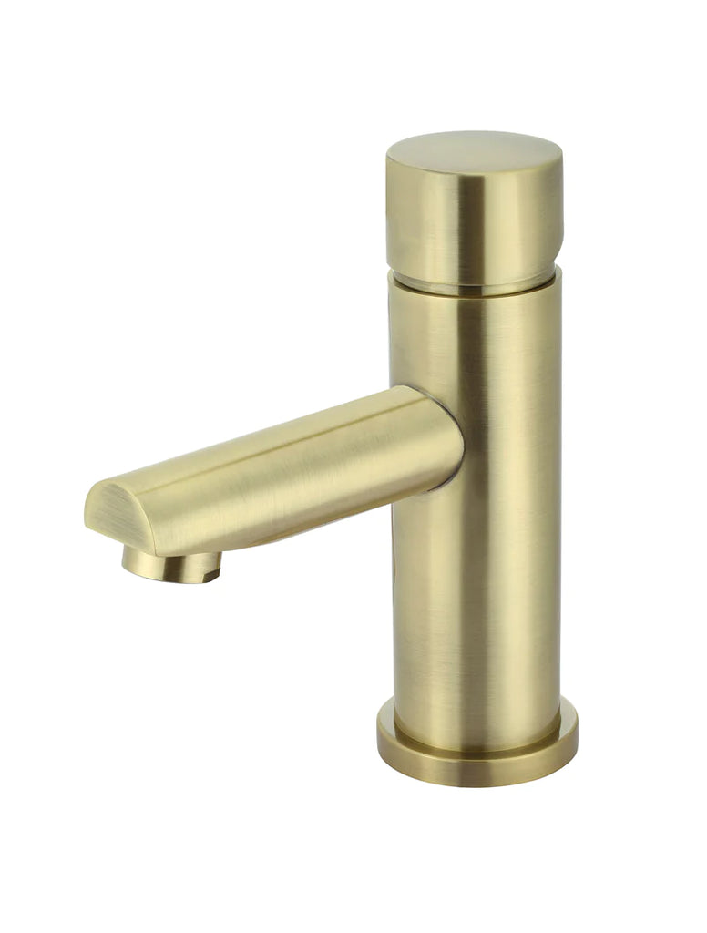Meir Round Basin Mixer - Tiger Bronze