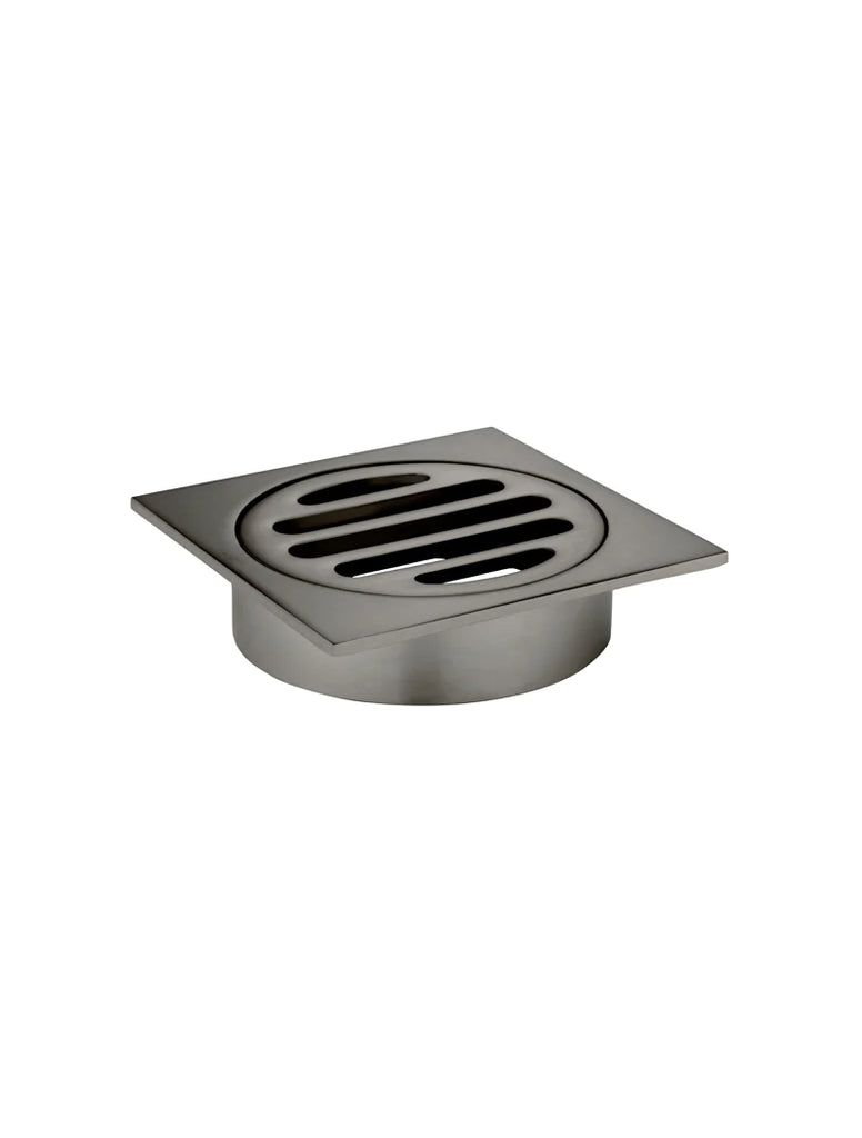 Meir Square Floor Grate Shower Drain - Shadow