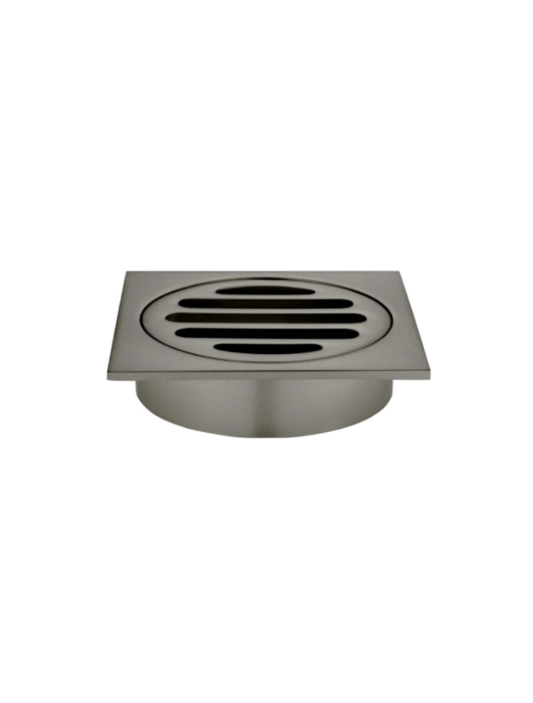 Meir Square Floor Grate Shower Drain - Shadow