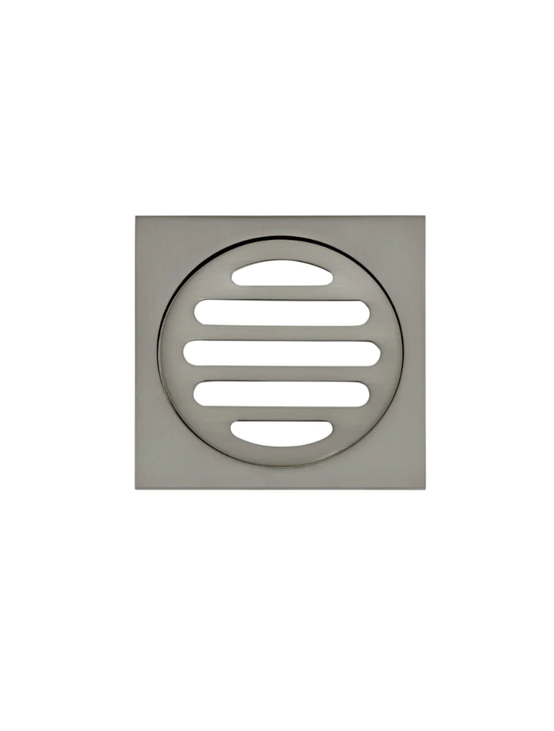 Meir Square Floor Grate Shower Drain - Shadow