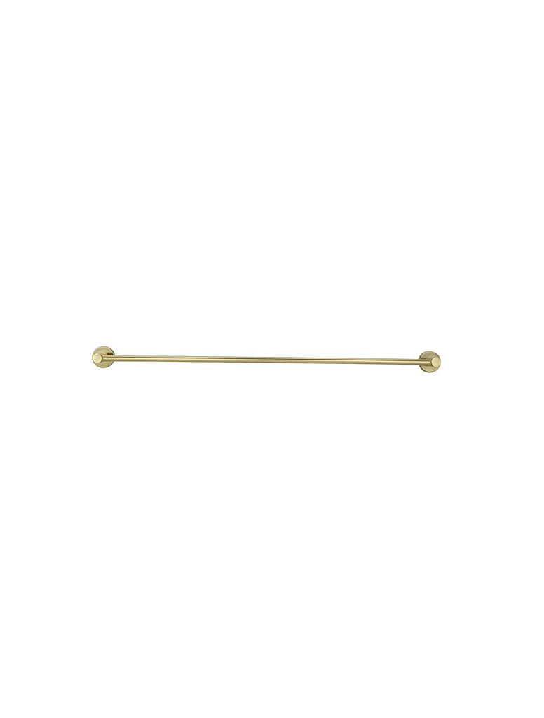 Meir Round Single Towel Rail - Tiger Bronze