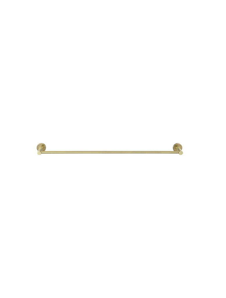 Meir Round Single Towel Rail - Tiger Bronze