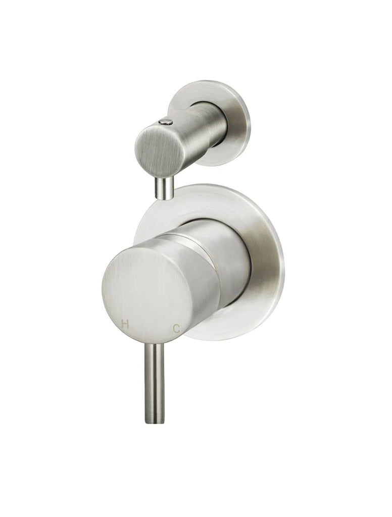 Meir Round Wall Mixer Diverter - Brushed Nickel