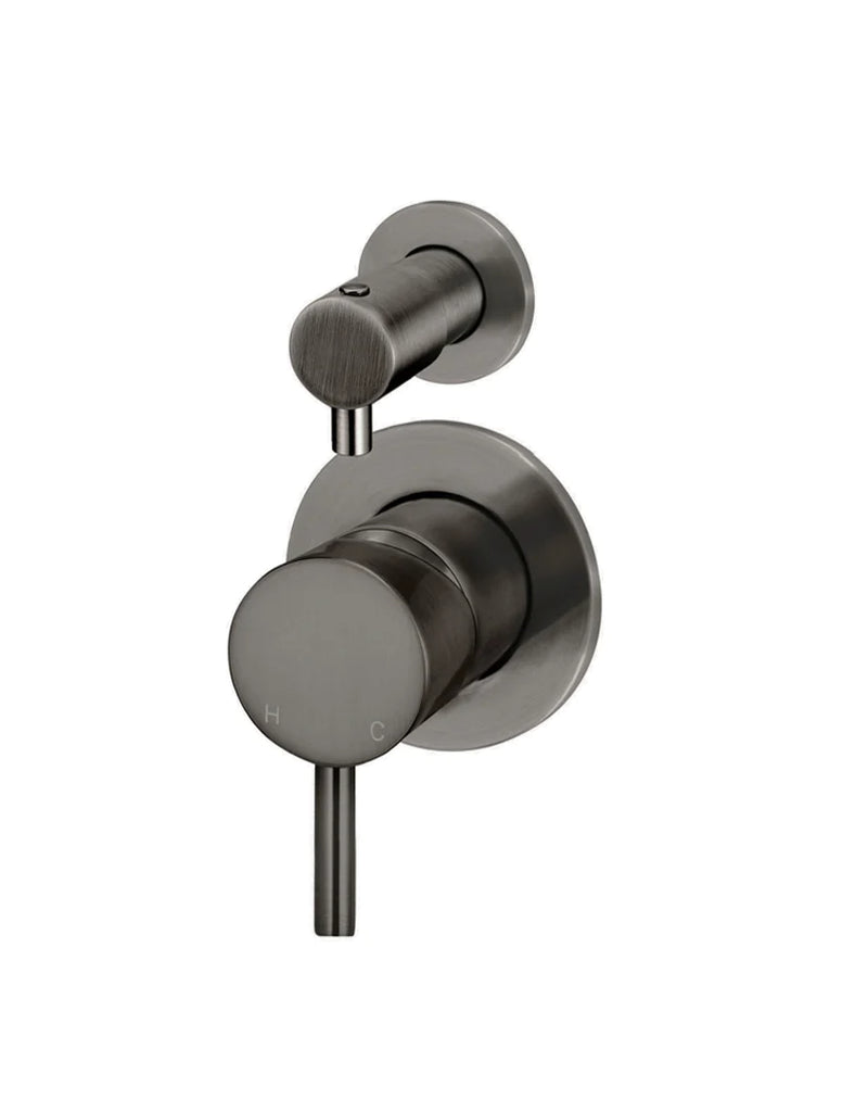 Meir Round Wall Mixer Diverter - Shadow