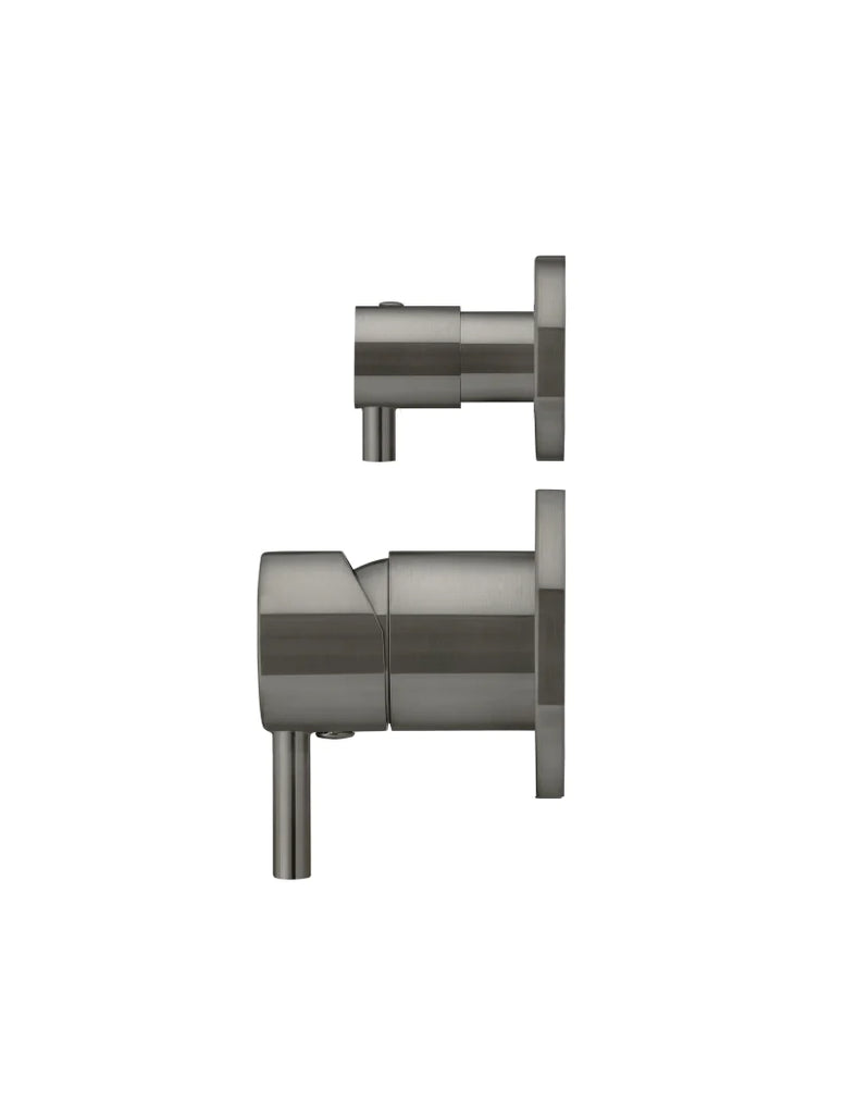 Meir Round Wall Mixer Diverter - Shadow