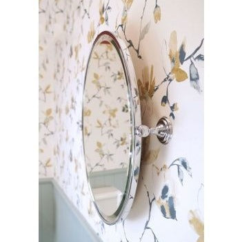 Turner Hastings Mayer Oval Mirror - Matte Black