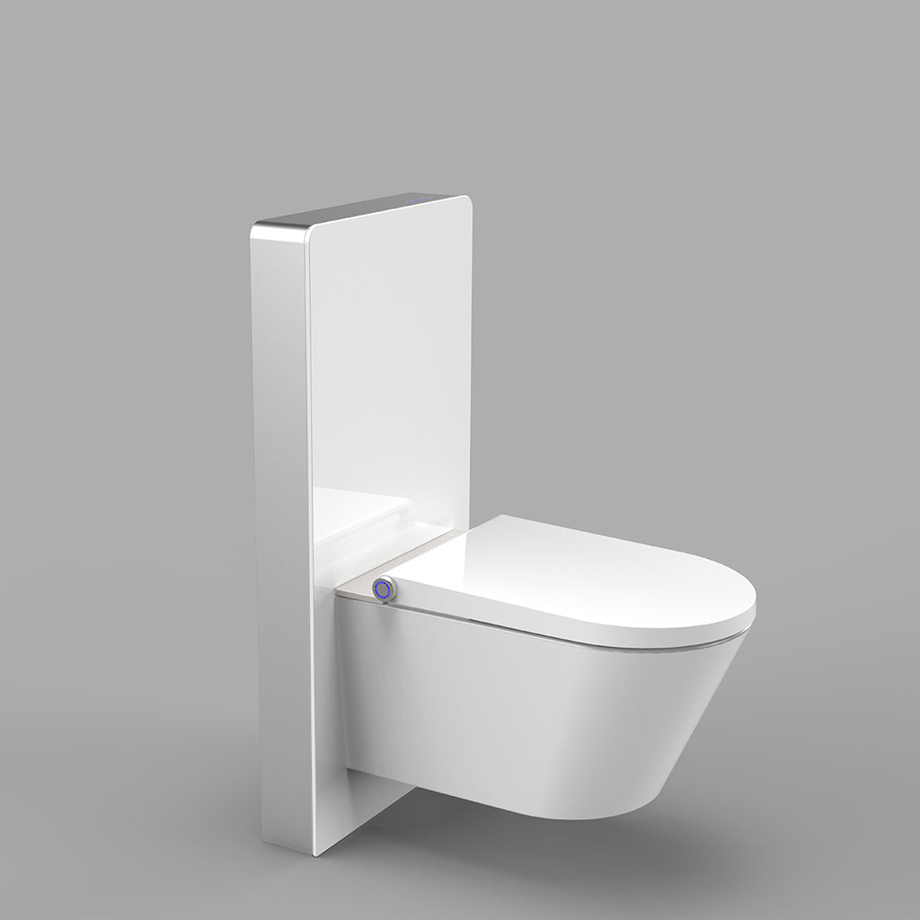 Gallaria Alta Column Wall Hung Electric Smart Toilet Suite