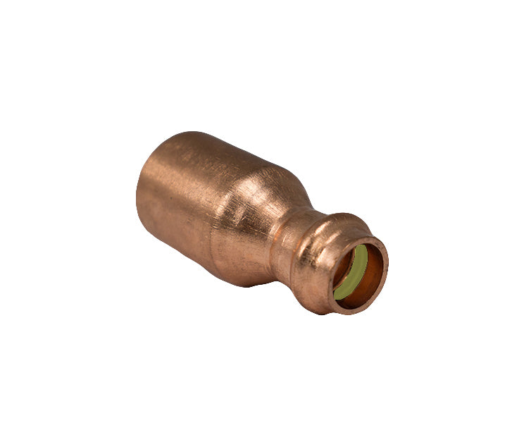 Copper Press Fitting Reducer Gas 25MM X 15MM - Wellsons