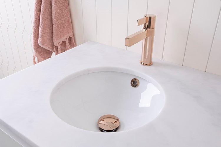 ADP Round Under Counter Basin - Gloss White - Wellsons