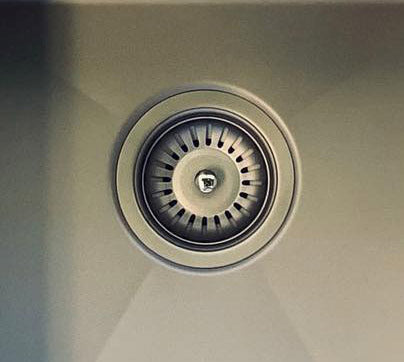 Meir Sink Strainer & Waste Plug Basket With Stopper - Brushed Nickel