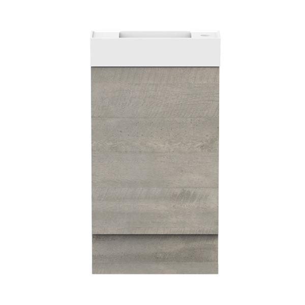 ADP Allie Compact Vanity with Kickboard 450mm - Wellsons