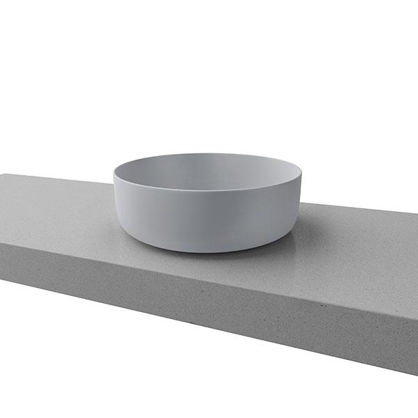 Timberline Allure Above Counter Basin - Light Grey - Wellsons