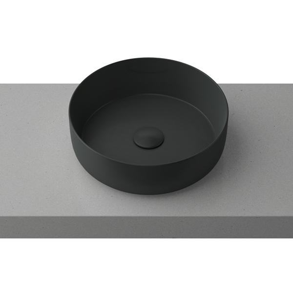 Timberline Allure Above Counter Basin - Matte Black - Wellsons