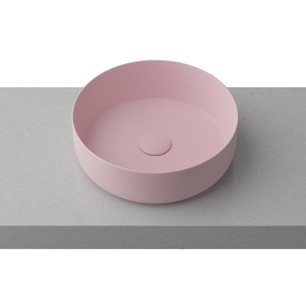 Timberline Allure Above Counter Basin - Pink - Wellsons