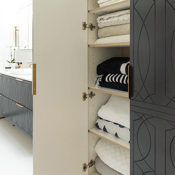 Timberline Sutherland House Regency Wall Hung Tallboy Cabinet