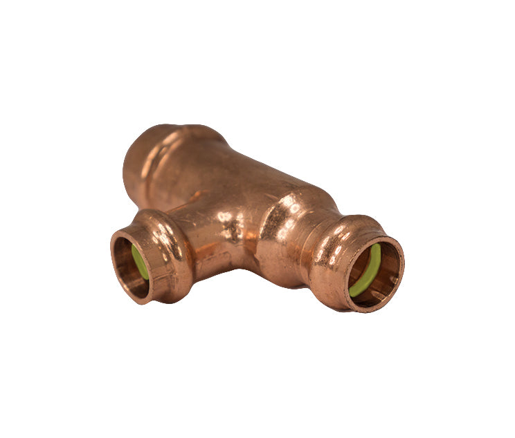 Copper Press Unequal Tee Gas 20MM X 15MM X 15MM - Wellsons