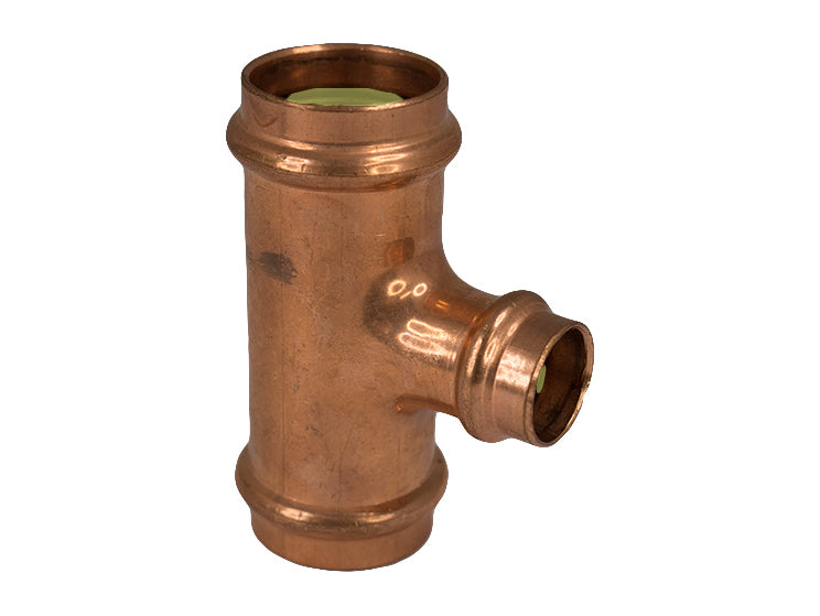 Copper Press Unequal Tee Gas 32MM X 32MM X 20MM - Wellsons