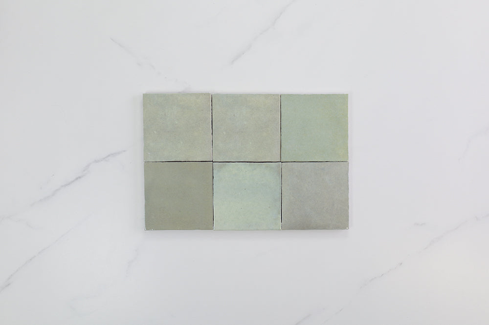 Milan Turchese Semi Gloss Small Square Tile