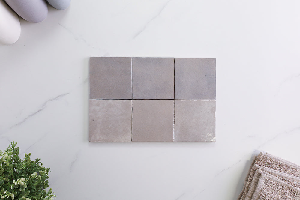 Milan Argilla Semi Gloss Small Square Tile