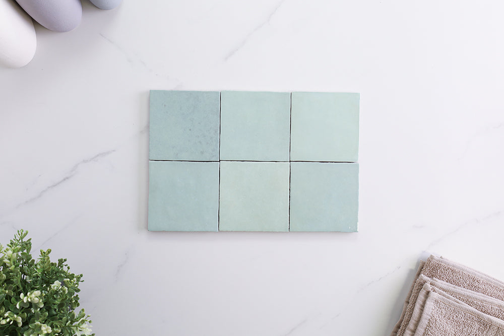 Milan Cielo Gloss Small Square Tile