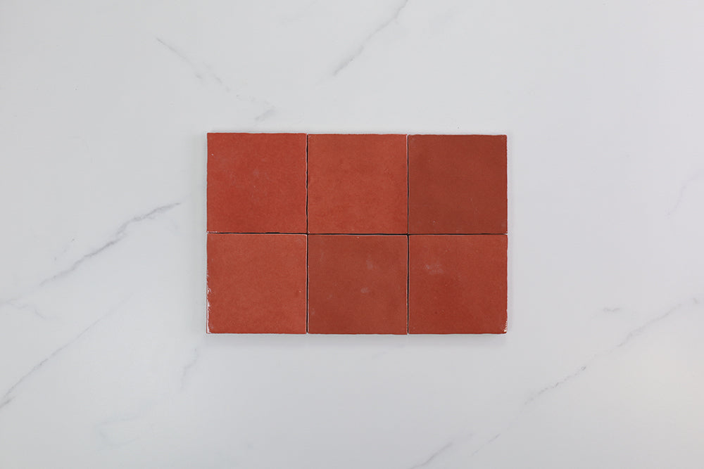 Milan Corallo Semi Gloss Small Square Tile