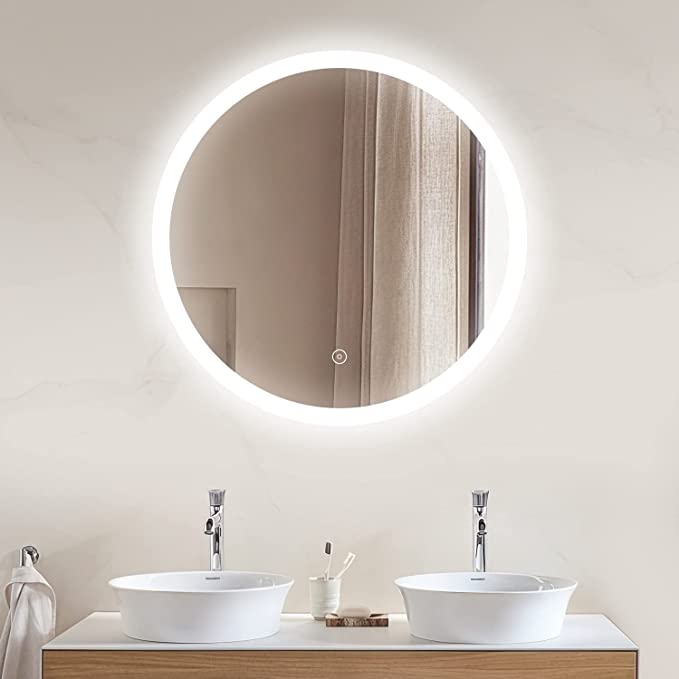 Round Bathroom Mirrors & Wellsons