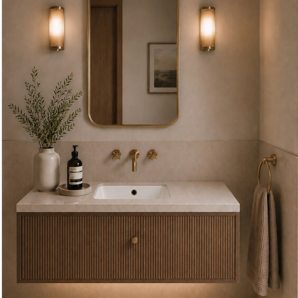 Turner Hastings Mini Agres 44x26 Under Counter Basin - Matte White
